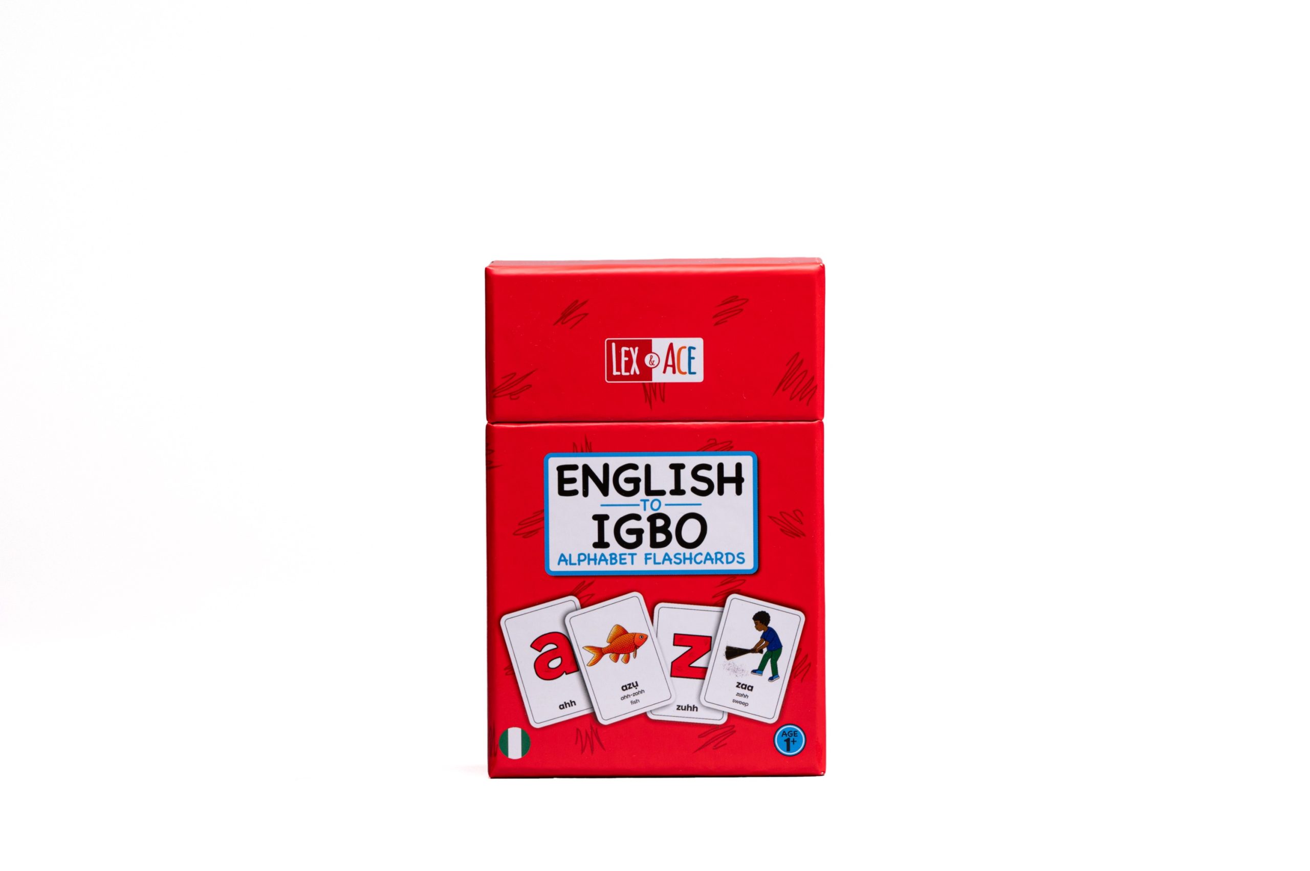 English to Igbo Alphabet Flashcards