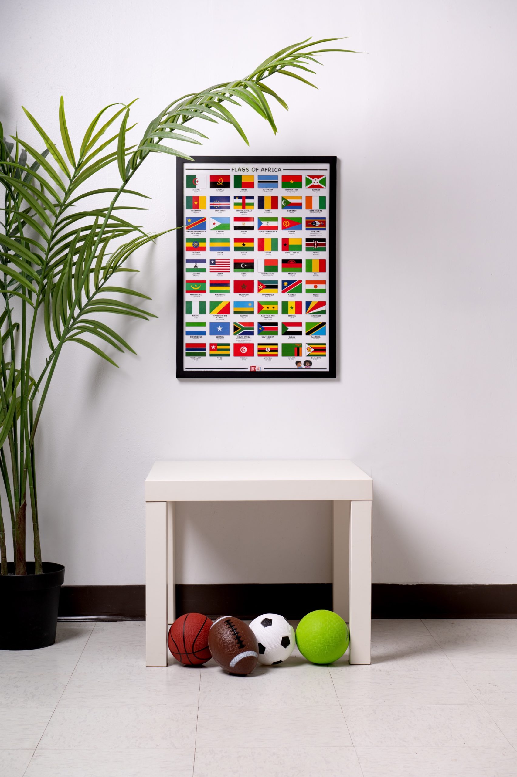 Flags of Africa A2 Poster